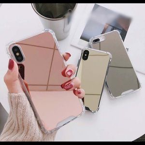 Pink Mirror IPhone 6/6s phone case.